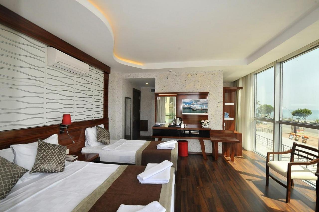 Uk Blue Coast Hotel (Adults Only) Alanya Exteriör bild